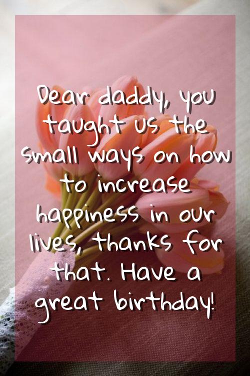 heart touching birthday quotes for father